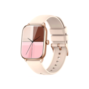 smartwatch de mujer colmi c61 rosa gold